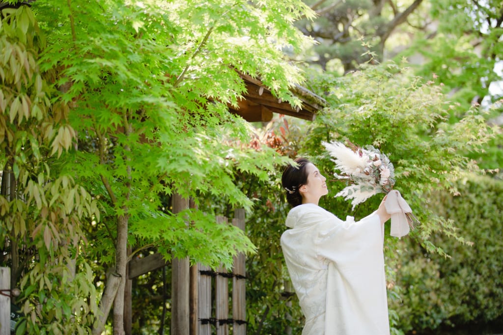 相楽園ロケーションプラン | スタジオTVB 神戸ハーバーランド店 | フォトウェディング・前撮り・結婚写真