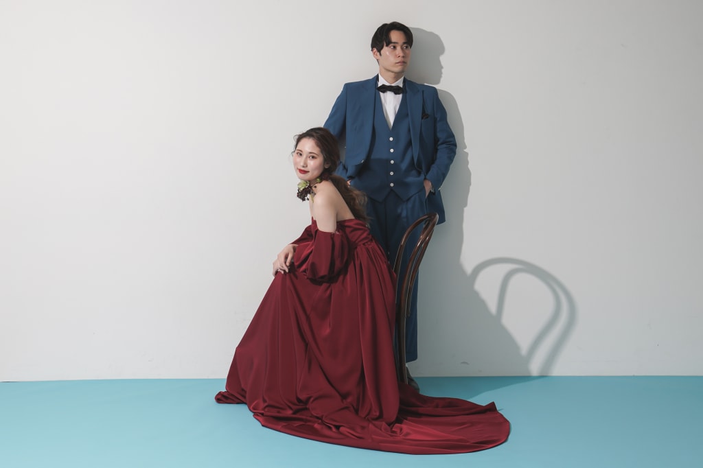 カラードレス ✕ 洋装スタジオPLUS+プラン | フォトウェディング・前撮り・結婚写真