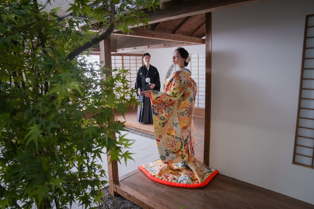 屋内庭園スタジオ/２着プランプラン | フォトウェディング・前撮り・結婚写真