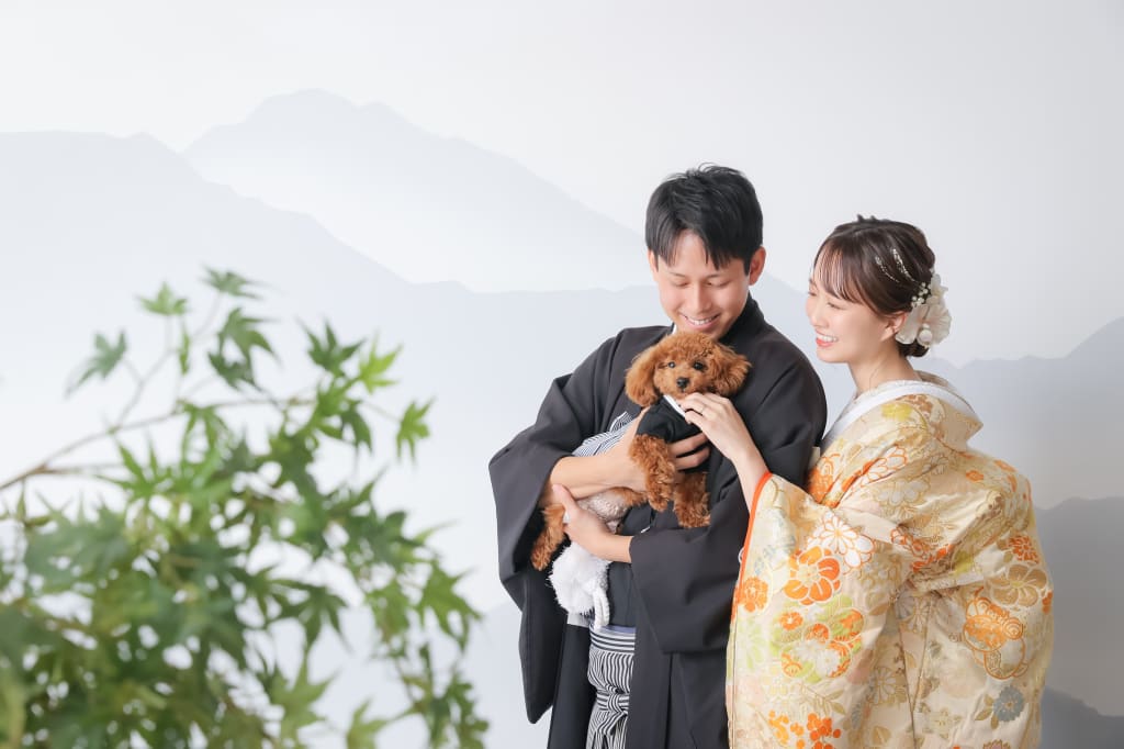 【2着】【犬】屋内庭園スタジオ