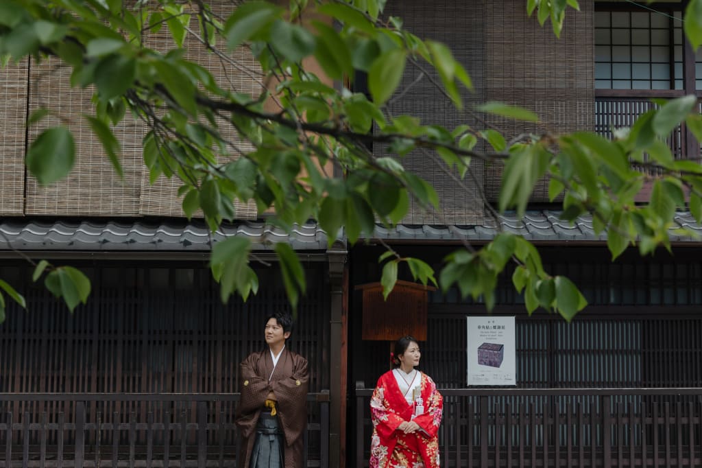 青葉煌めく祇園の街で
