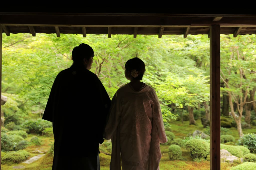 圓光寺の緑に癒されて・・・