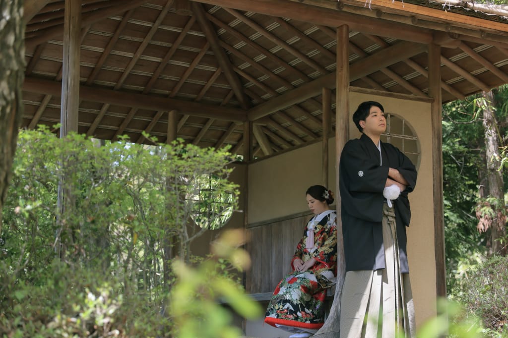 軽井沢で和装ロケーション