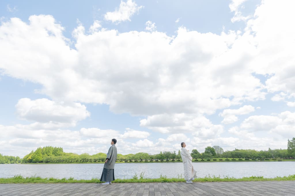 水元公園×和装ロケーション