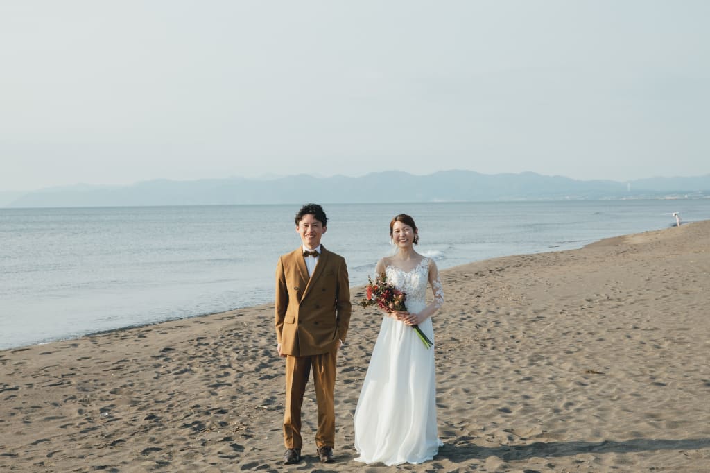はまなすの丘公園と海 | デコルテフォトグラフィー | 前撮り・フォトウェディング