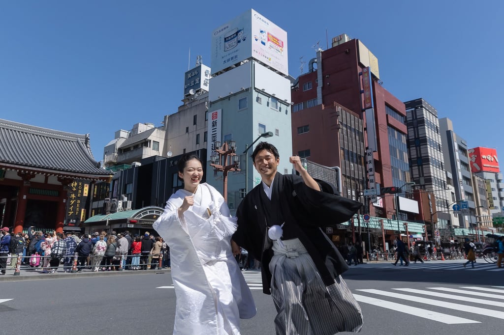 和装で駆け抜ける！浅草周遊