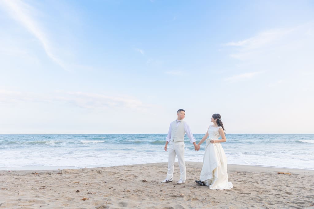 大好きな人と海
