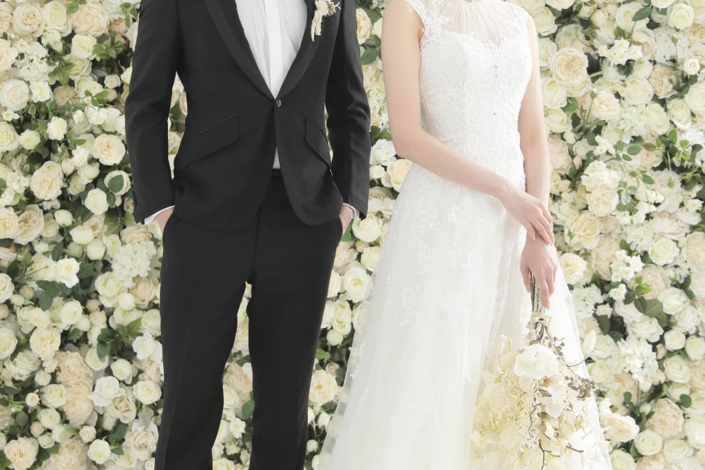 みなとみらい店のハウススタジオは、ナチュラルな雰囲気のお二人にぴったりです。