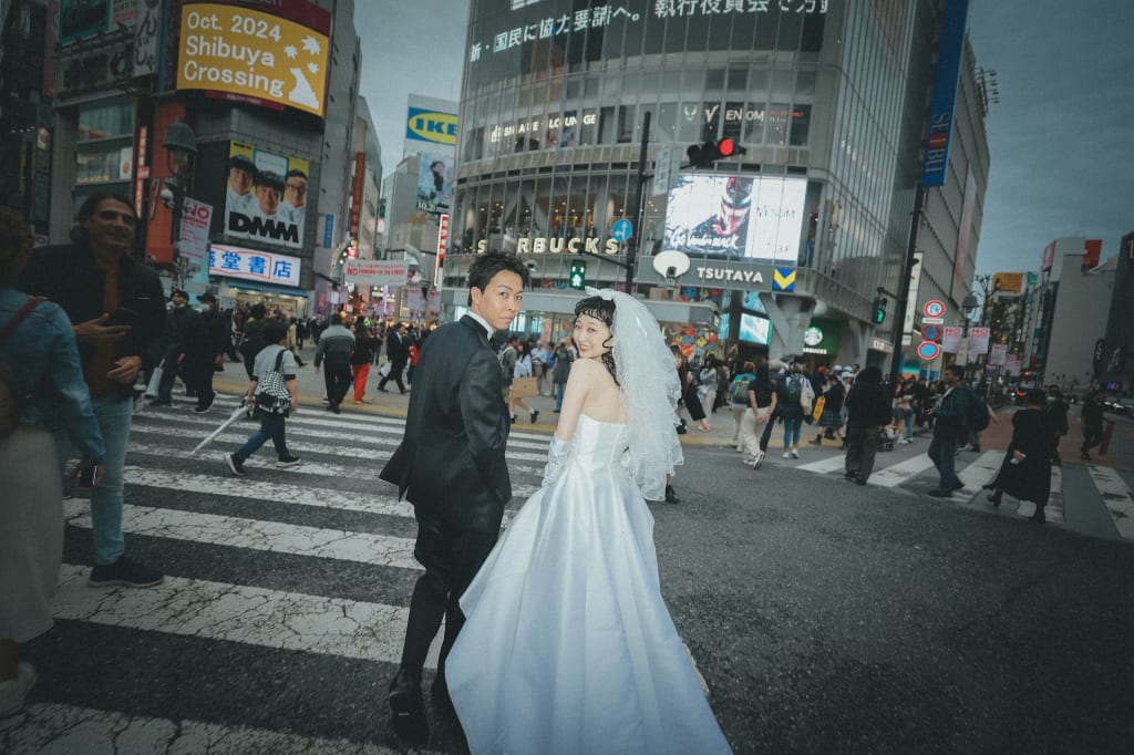 渋谷ストリートロケーションプラン | フォトウェディング・前撮り・結婚写真