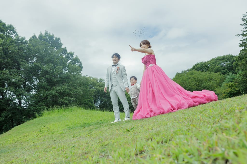 みずほの自然の森公園ロケーション（洋装）プラン | フォトウェディング・前撮り・結婚写真