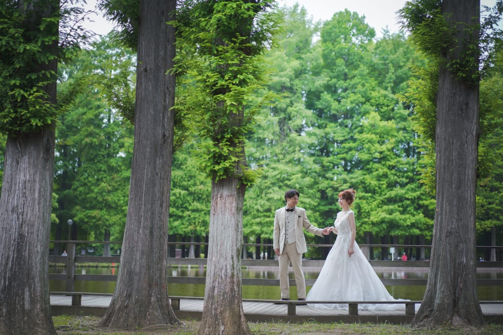 別所沼公園ロケーションプラン | フォトウェディング・前撮り・結婚写真