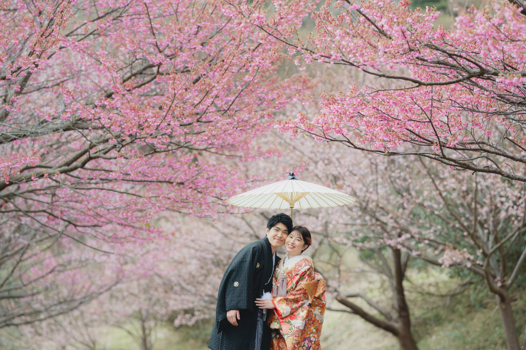 土肥桜での撮影🌸