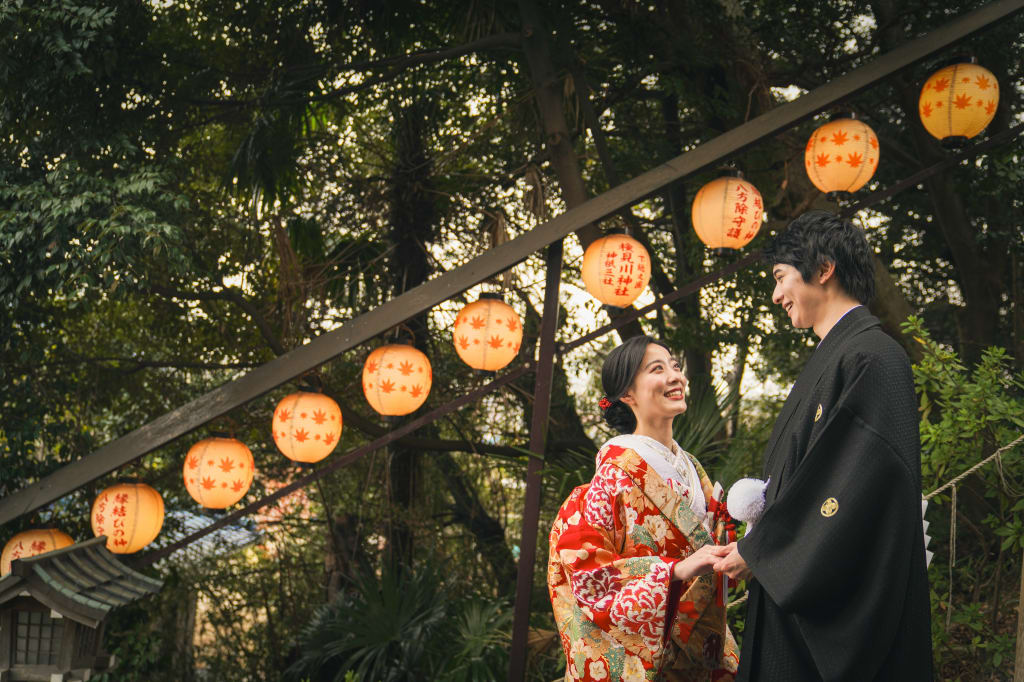 検見川神社ロケーション＋洋装ハウススタジオプラン | フォトウェディング・前撮り・結婚写真