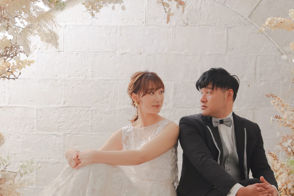 スタジオで洋装＋和装撮影♩