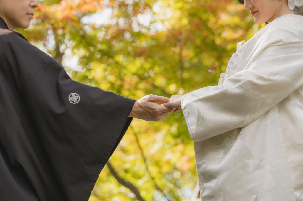 洋装も和装もロケーション撮影で！！