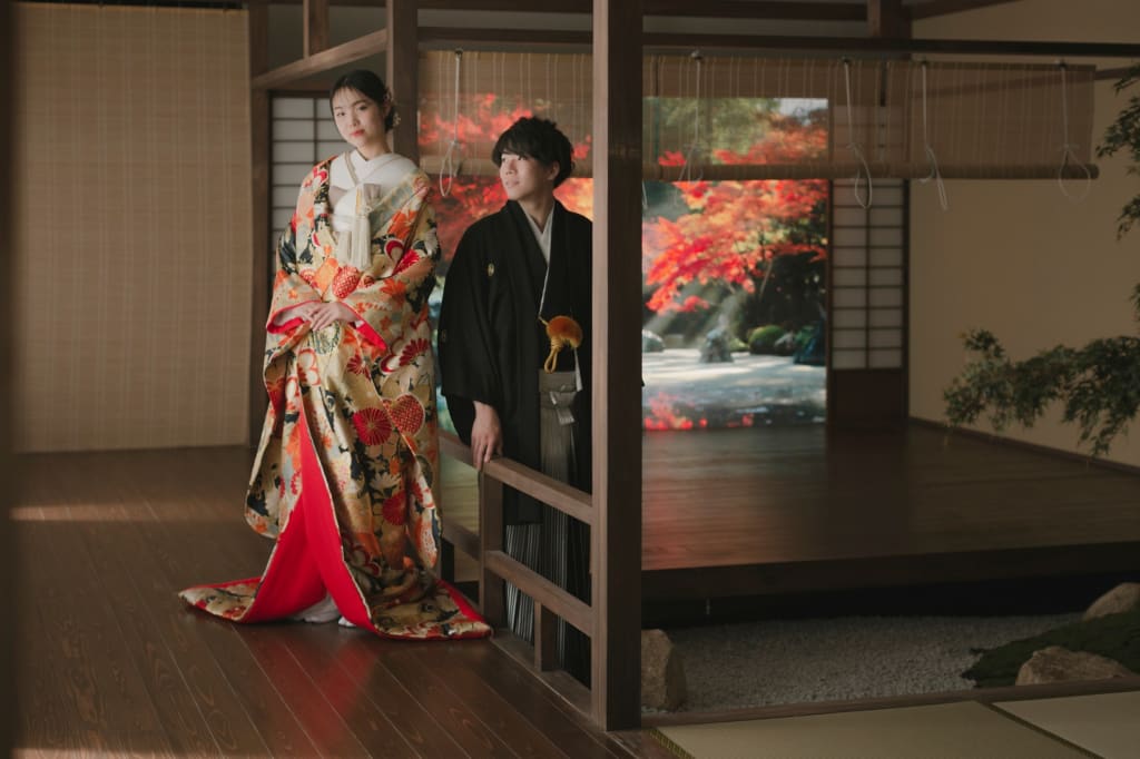 屋内庭園スタジオプラン | フォトウェディング・前撮り・結婚写真