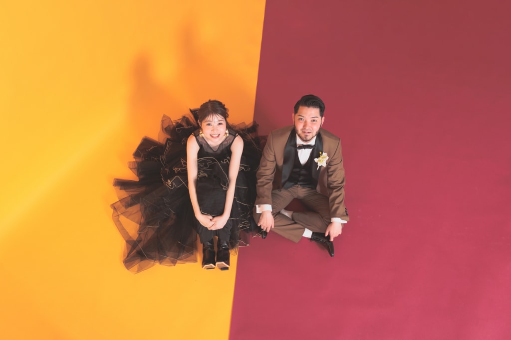 カラードレス ✕ 洋装スタジオPLUS+プラン | フォトウェディング・前撮り・結婚写真