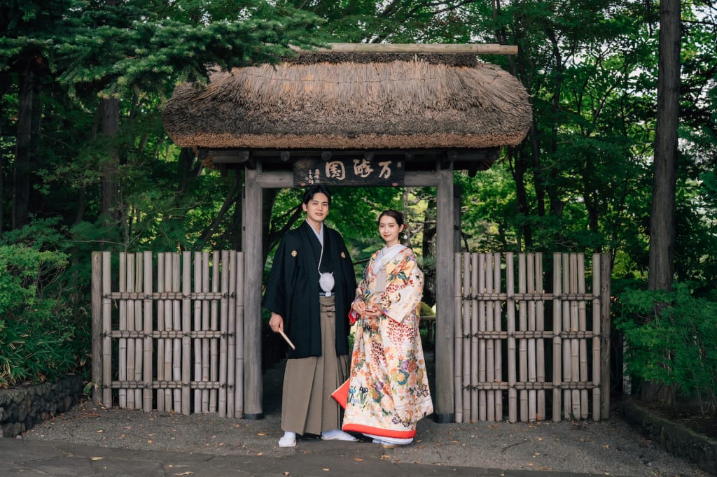 万酔園 | デコルテフォトグラフィー | 前撮り・フォトウェディング