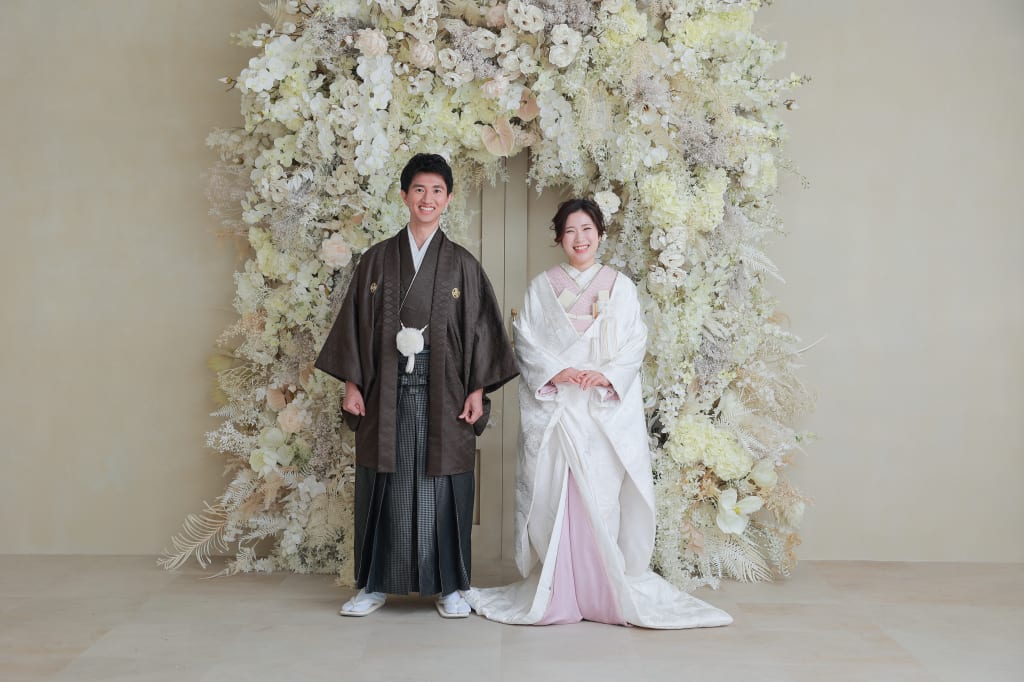 和装フラワースタジオプラン | フォトウェディング・前撮り・結婚写真
