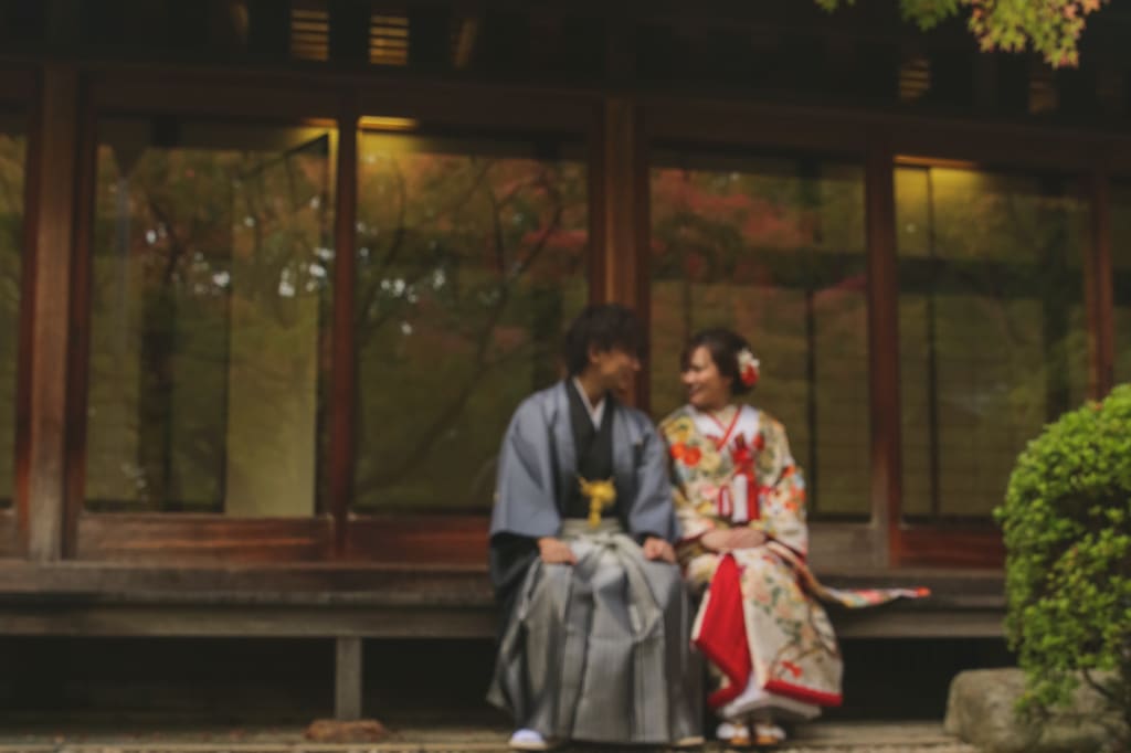 大濠日本庭園 | デコルテフォトグラフィー | 前撮り・フォトウェディング