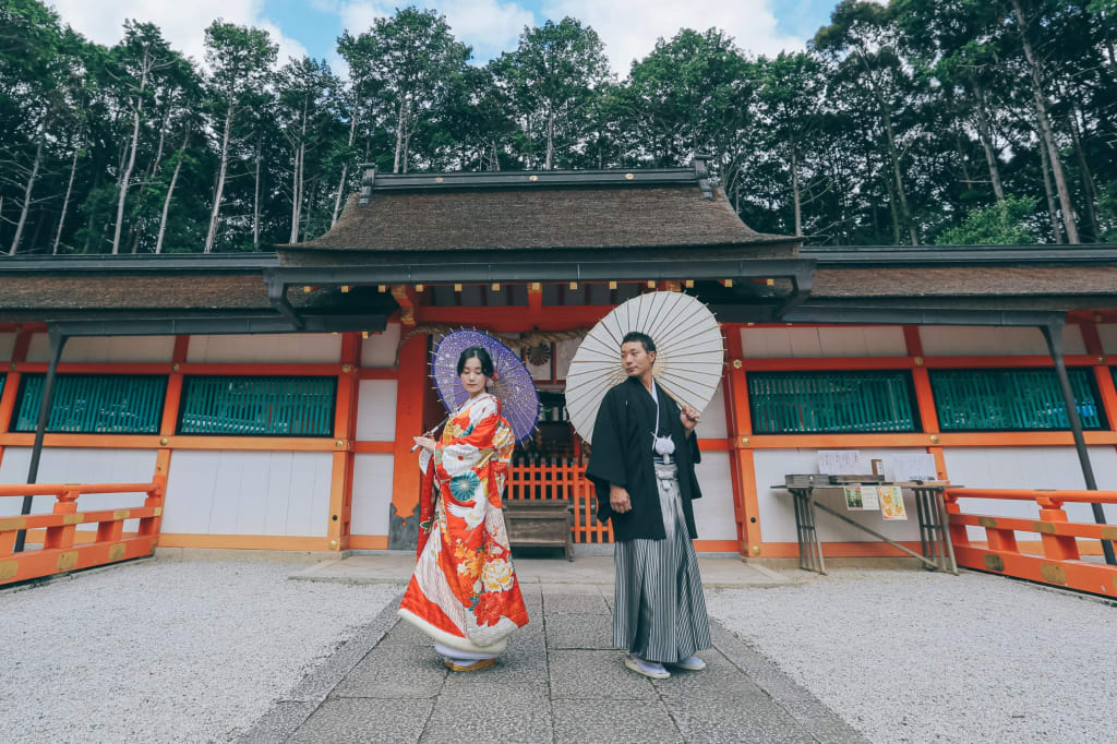 大原野神社 | デコルテフォトグラフィー | 前撮り・フォトウェディング