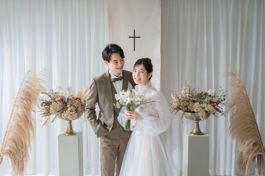 【みなとみらい店】洋装ハウススタジオプラン | フォトウェディング・前撮り・結婚写真