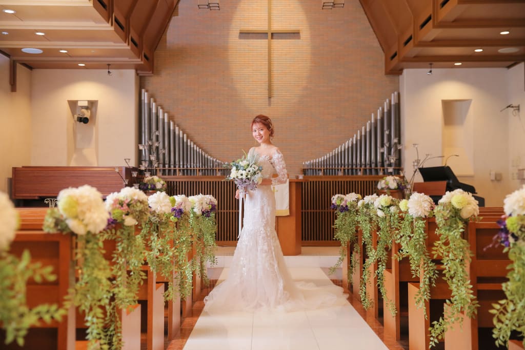 ガーデンパレス名古屋（チャペル） | デコルテフォトグラフィー | 前撮り・フォトウェディング