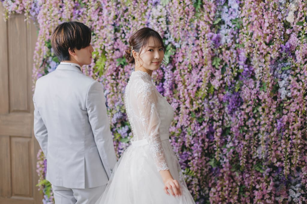 スタジオで和装と洋装撮影！