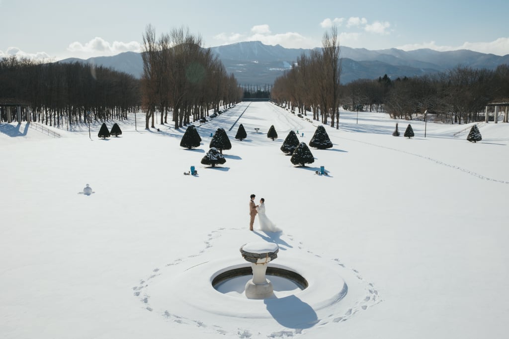 前田森林公園 | デコルテフォトグラフィー | 前撮り・フォトウェディング