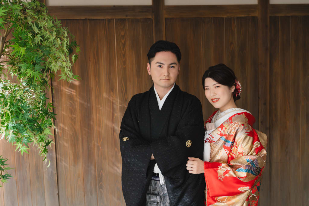 新緑のお写真を屋内庭園で