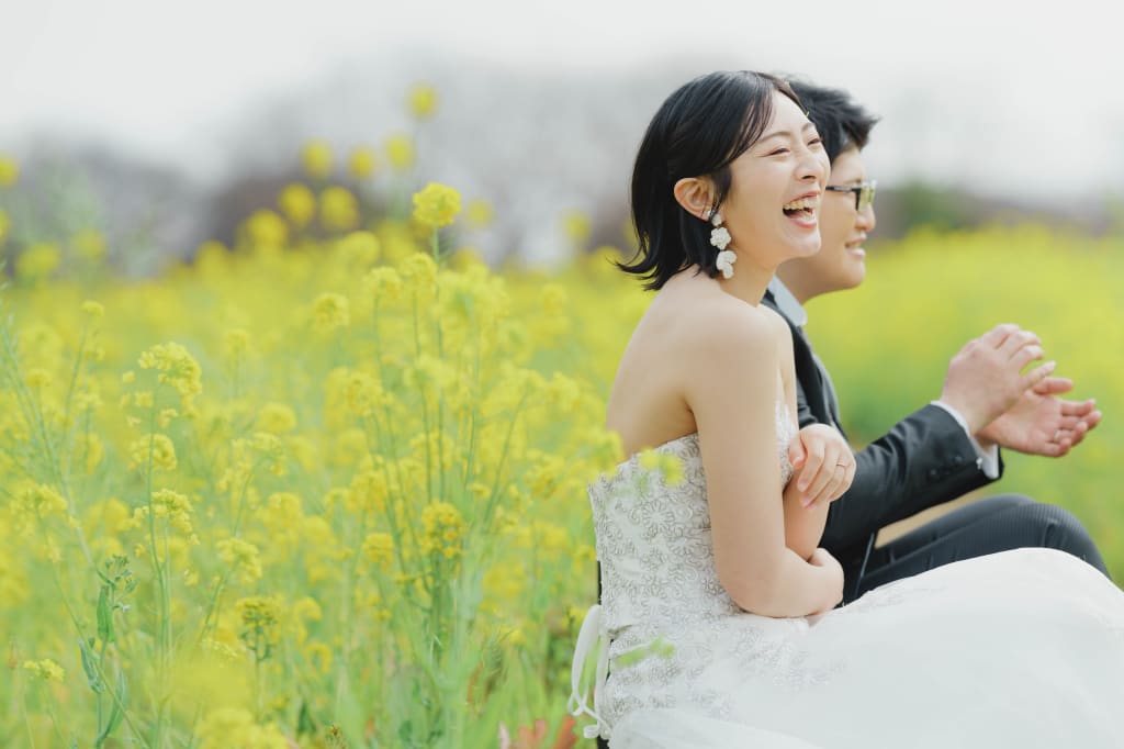 伊豆 河津桜【選べる2箇所】和装＆洋装ロケーションプラン | フォトウェディング・前撮り・結婚写真