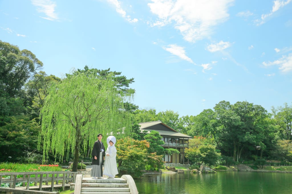 徳川園 | デコルテフォトグラフィー | 前撮り・フォトウェディング