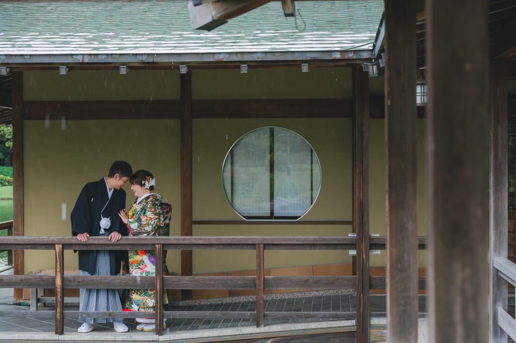 雨の日の前撮り