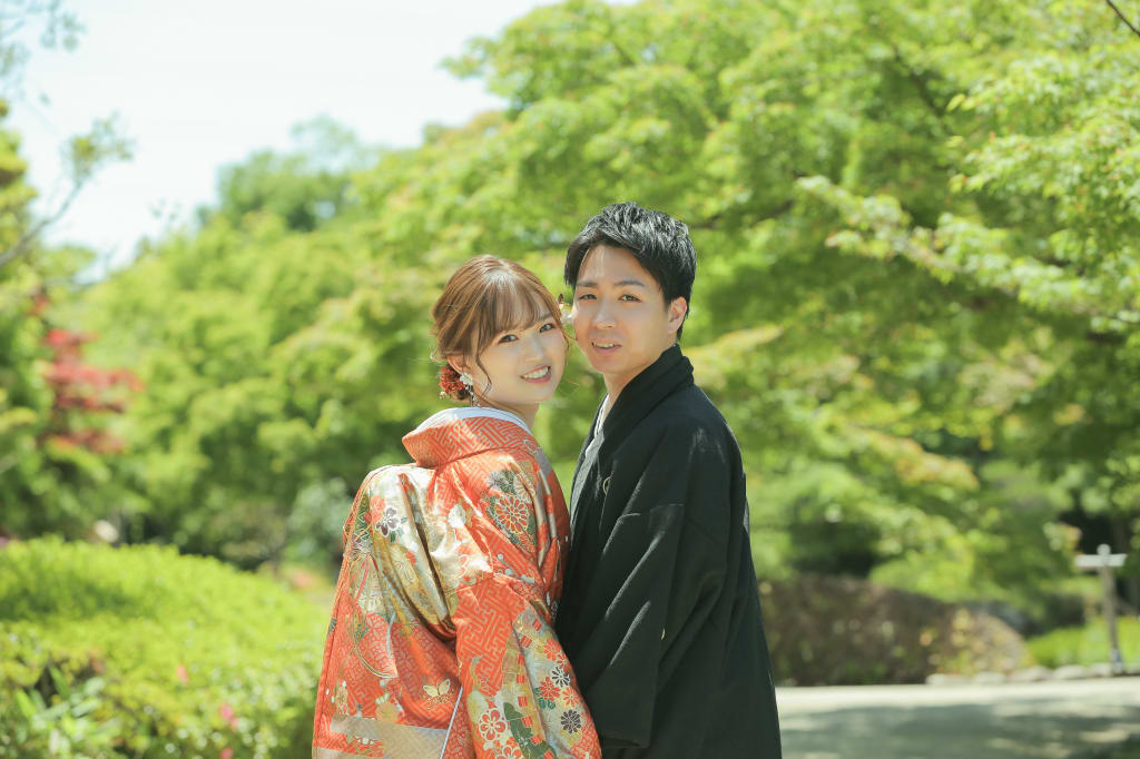 緑の綺麗な大仙公園でロケーション撮影！