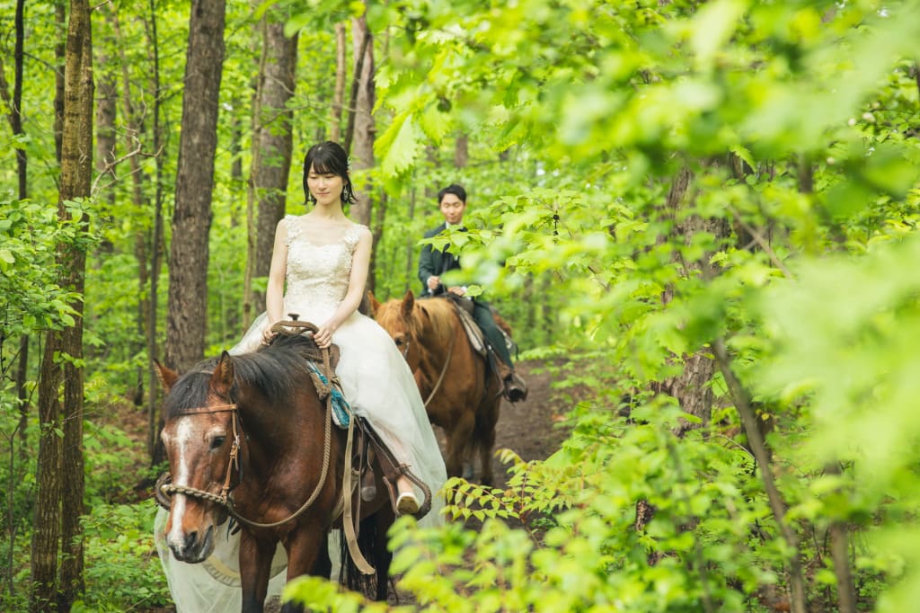 クラークホースガーデン | デコルテフォトグラフィー | 前撮り・フォトウェディング