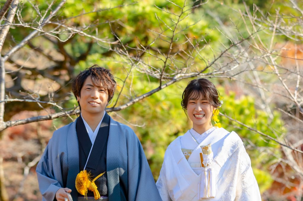 かわいらしいゲストも一緒に