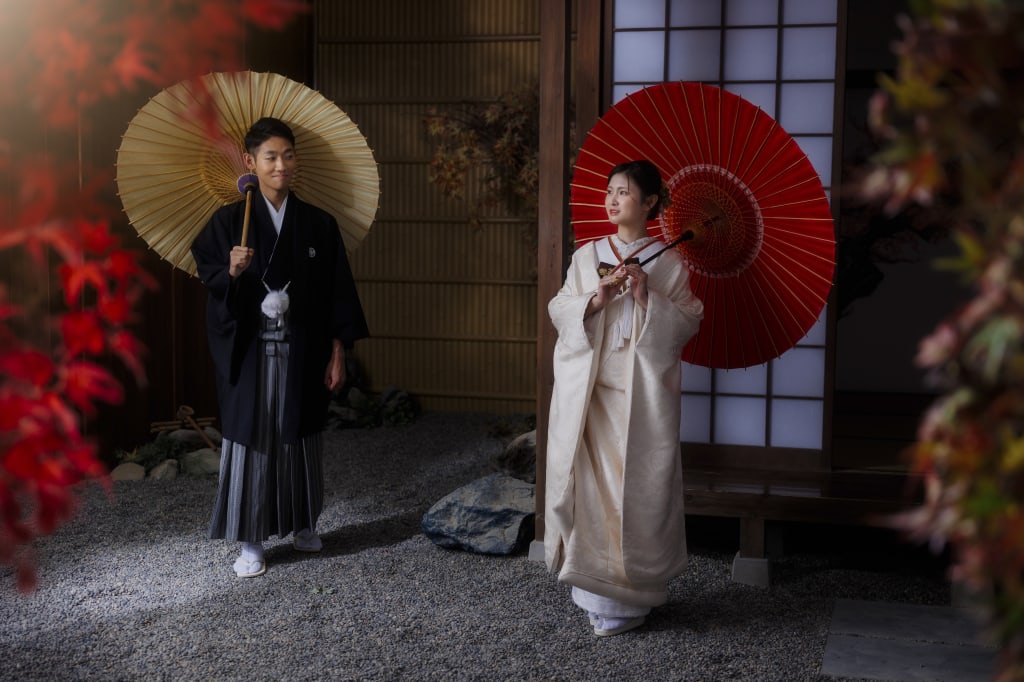 和の風情と光が織りなす大人和装フォト