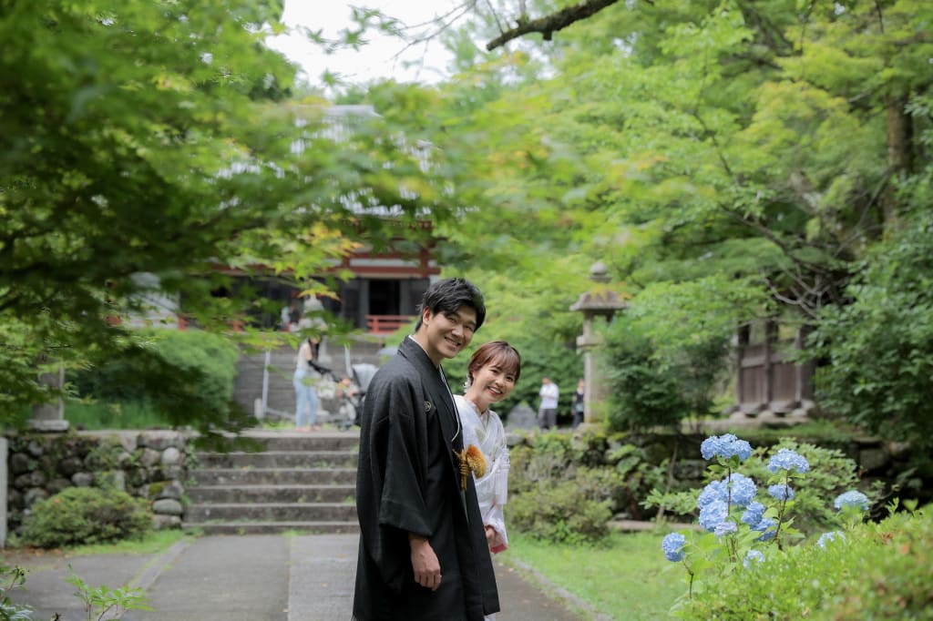 久安寺 | デコルテフォトグラフィー | 前撮り・フォトウェディング