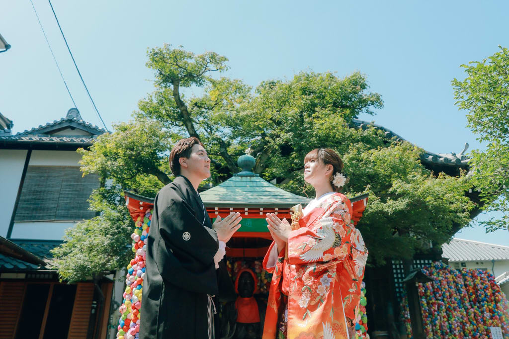 カラフルな景色に囲まれた八坂ロケーション♪