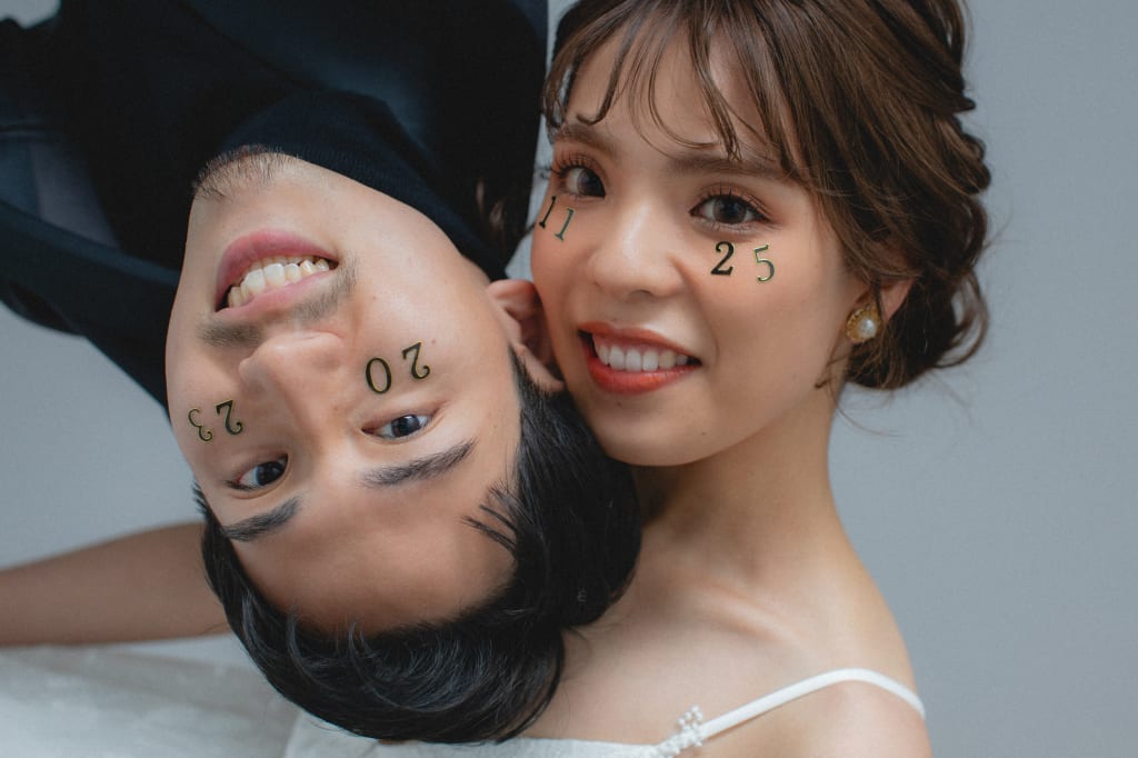 白×黒コーディネート