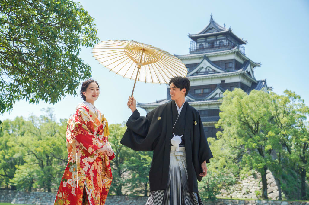 広島城 | デコルテフォトグラフィー | 前撮り・フォトウェディング