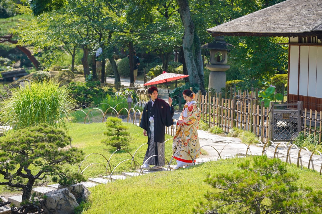 縮景園ロケーションプラン | フォトウェディング・前撮り・結婚写真