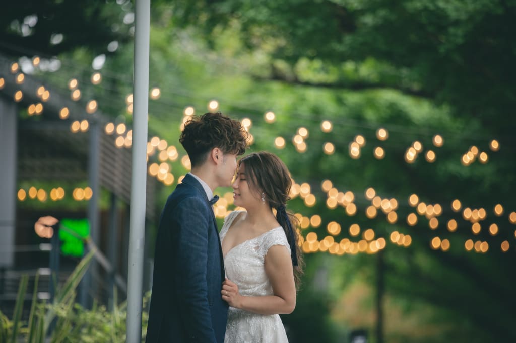 外苑前ロケーション　自然体なお二人を残しましょう