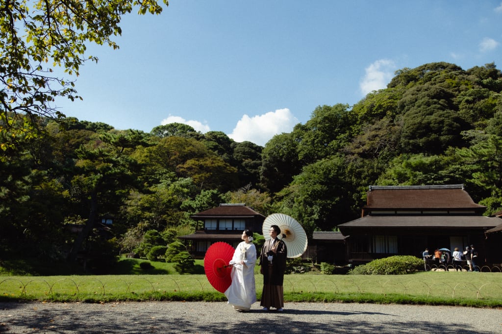 三渓園ロケーション＋洋装ハウススタジオプラン | フォトウェディング・前撮り・結婚写真
