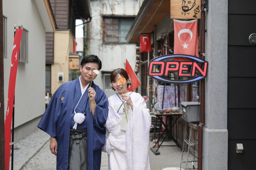 和装にぴったりのロケーション！