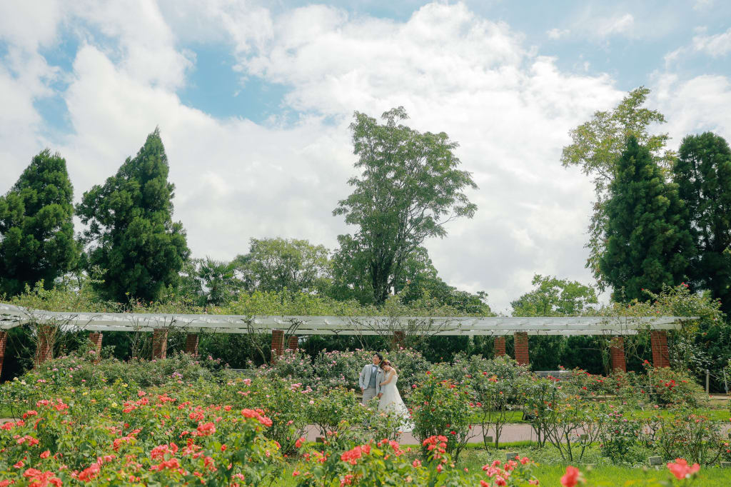 今、話題の・・・！？植物園で思い出フォトウエディング♪