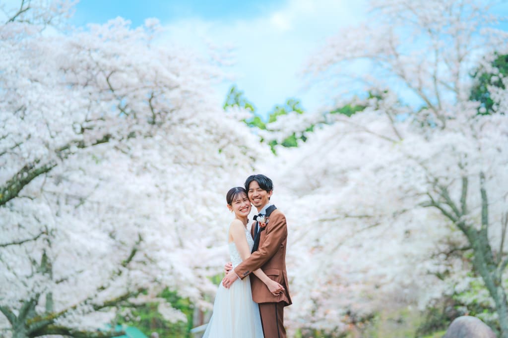 泉自然公園 | デコルテフォトグラフィー | 前撮り・フォトウェディング