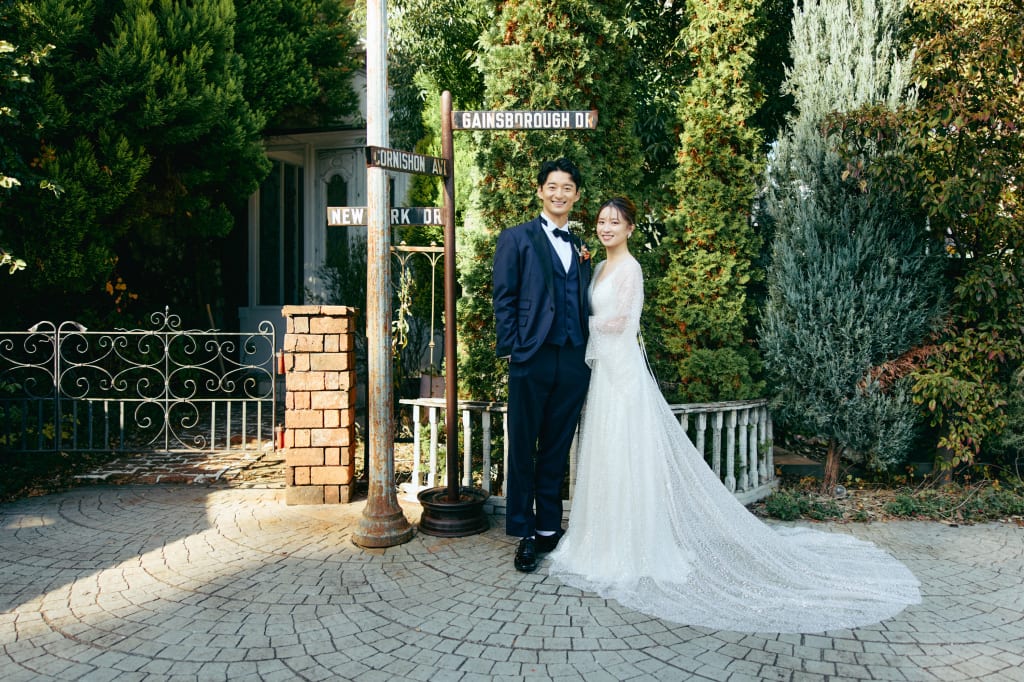 海外風ストリートロケーションプラン | フォトウェディング・前撮り・結婚写真