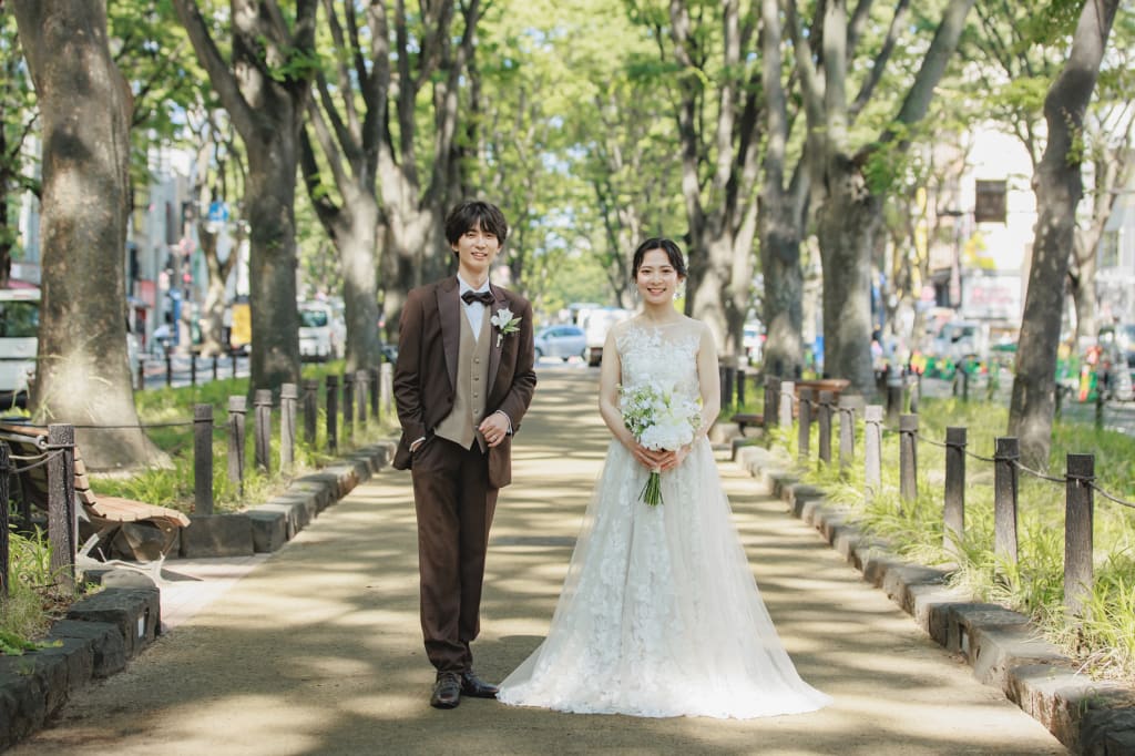 杜の都・仙台洋装ロケーションプランプラン | フォトウェディング・前撮り・結婚写真