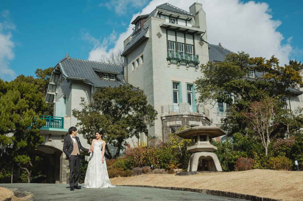 神戸洋館 | デコルテフォトグラフィー | 前撮り・フォトウェディング